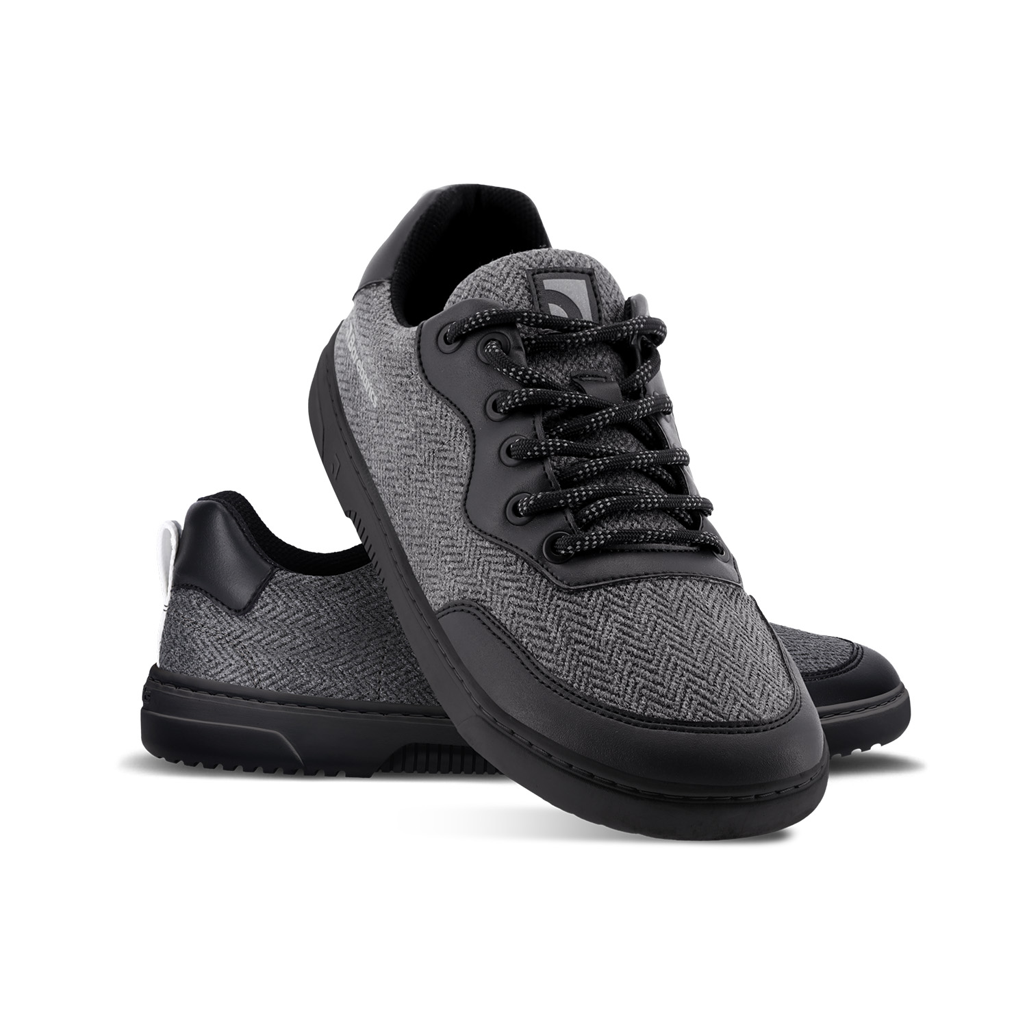 Barefoot tenisky Barebarics Kudos - Black & Grey (obrázek 6)