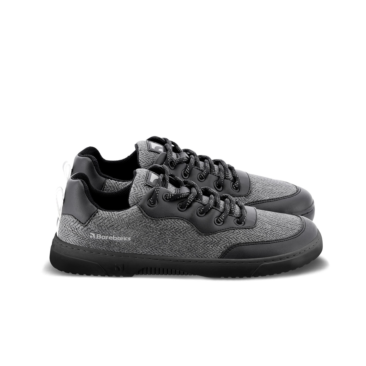 Barefoot tenisky Barebarics Kudos - Black & Grey (obrázek 16)