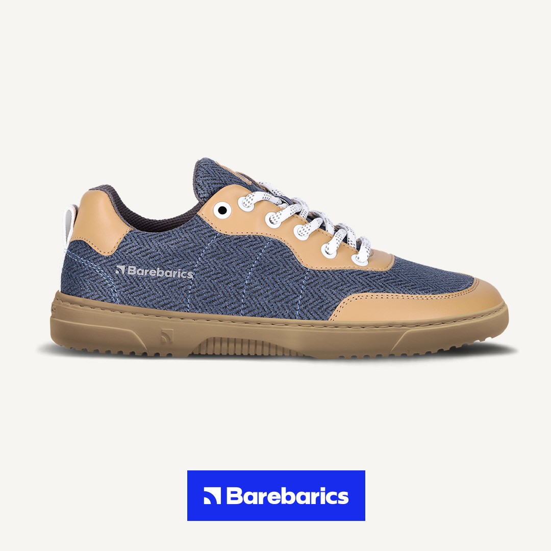 Barefoot tenisky Barebarics Kudos - Brown & Blue (obrázek 4)