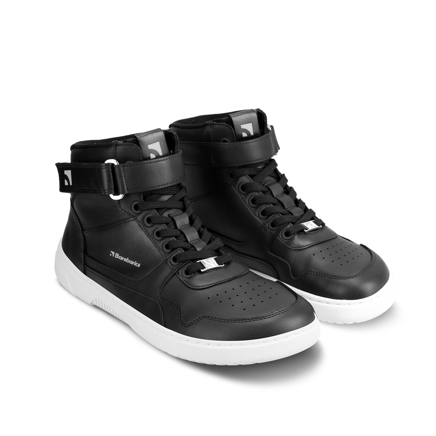 Barefoot tenisky Barebarics Zing - High Top - Black & White (obrázek 14)