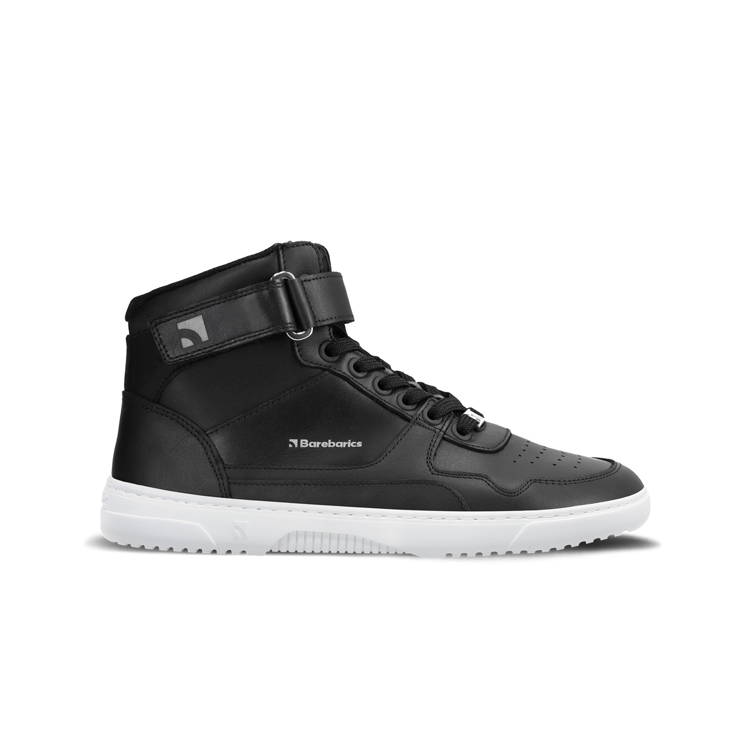 Barefoot tenisky Barebarics Zing - High Top - Black & White (obrázek 5)