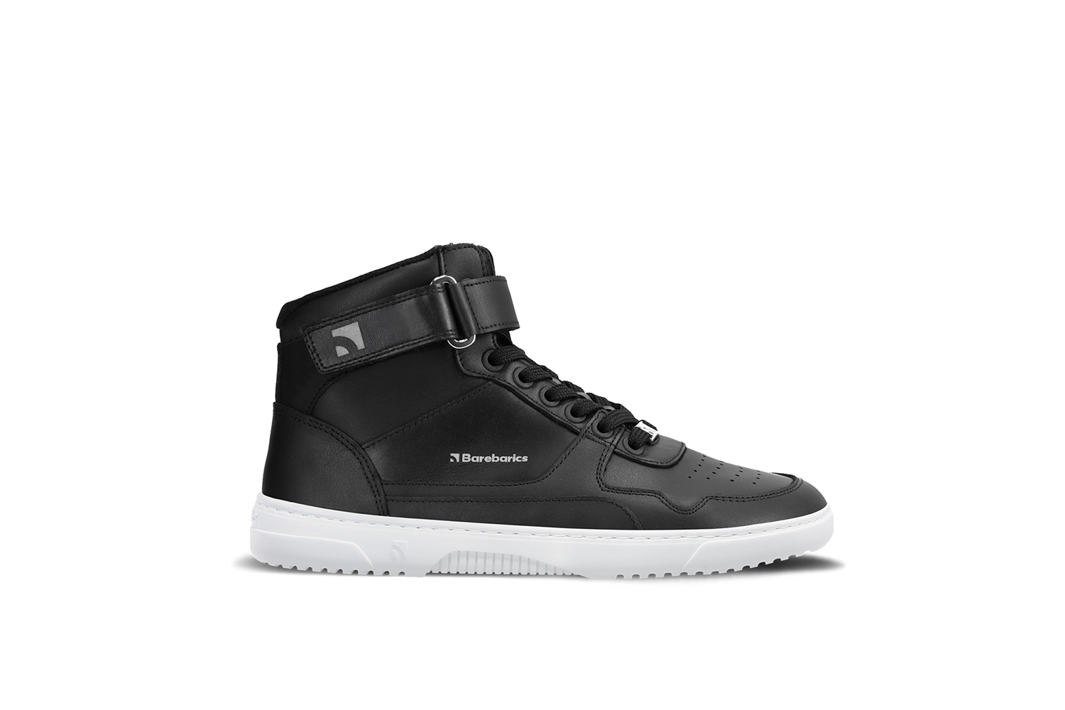 Barefoot tenisky Barebarics Zing - High Top - Black & White (obrázek 17)