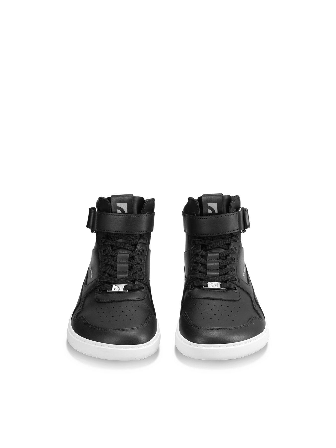 Barefoot tenisky Barebarics Zing - High Top - Black & White (obrázek 15)