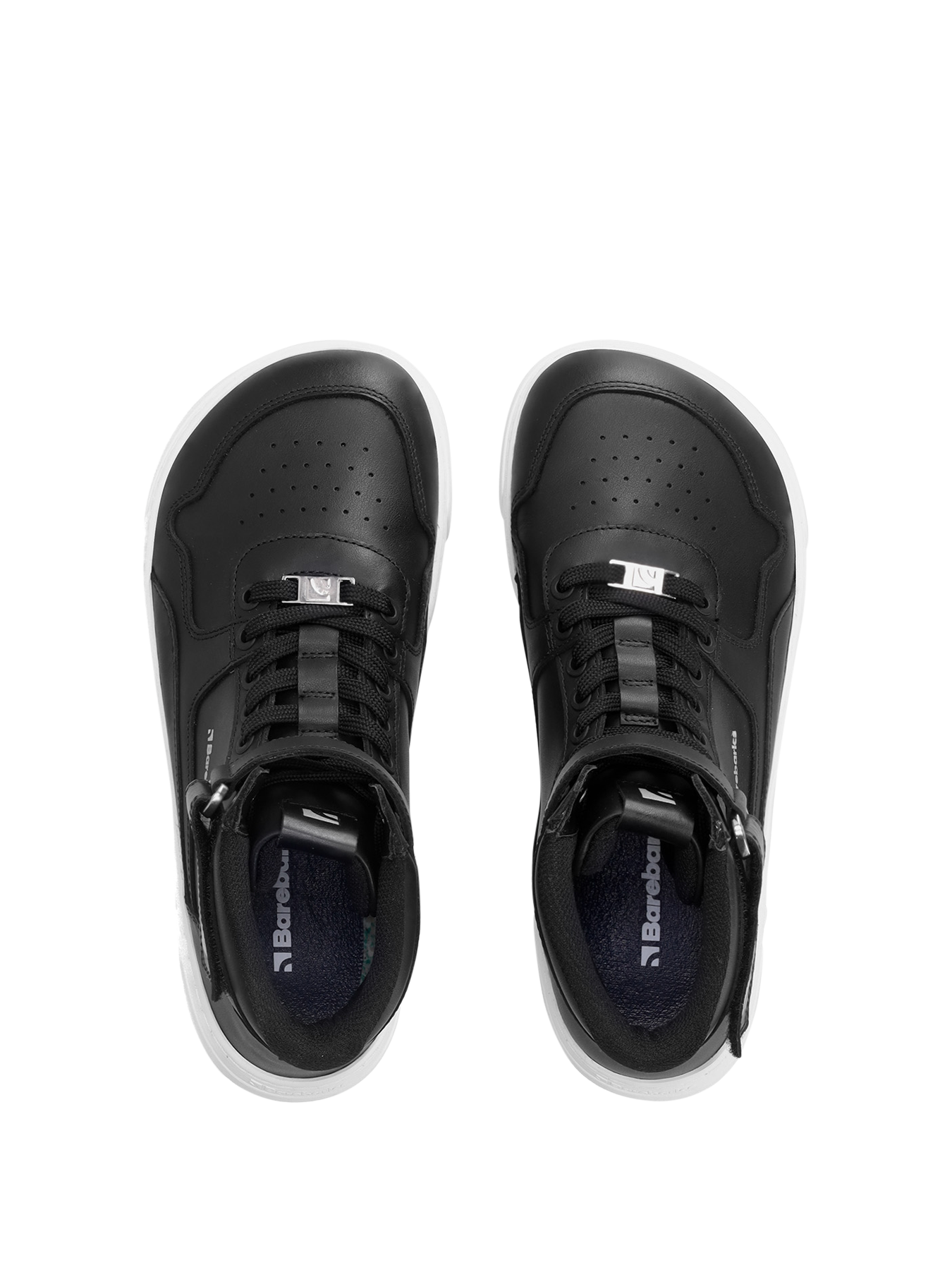 Barefoot tenisky Barebarics Zing - High Top - Black & White (obrázek 18)