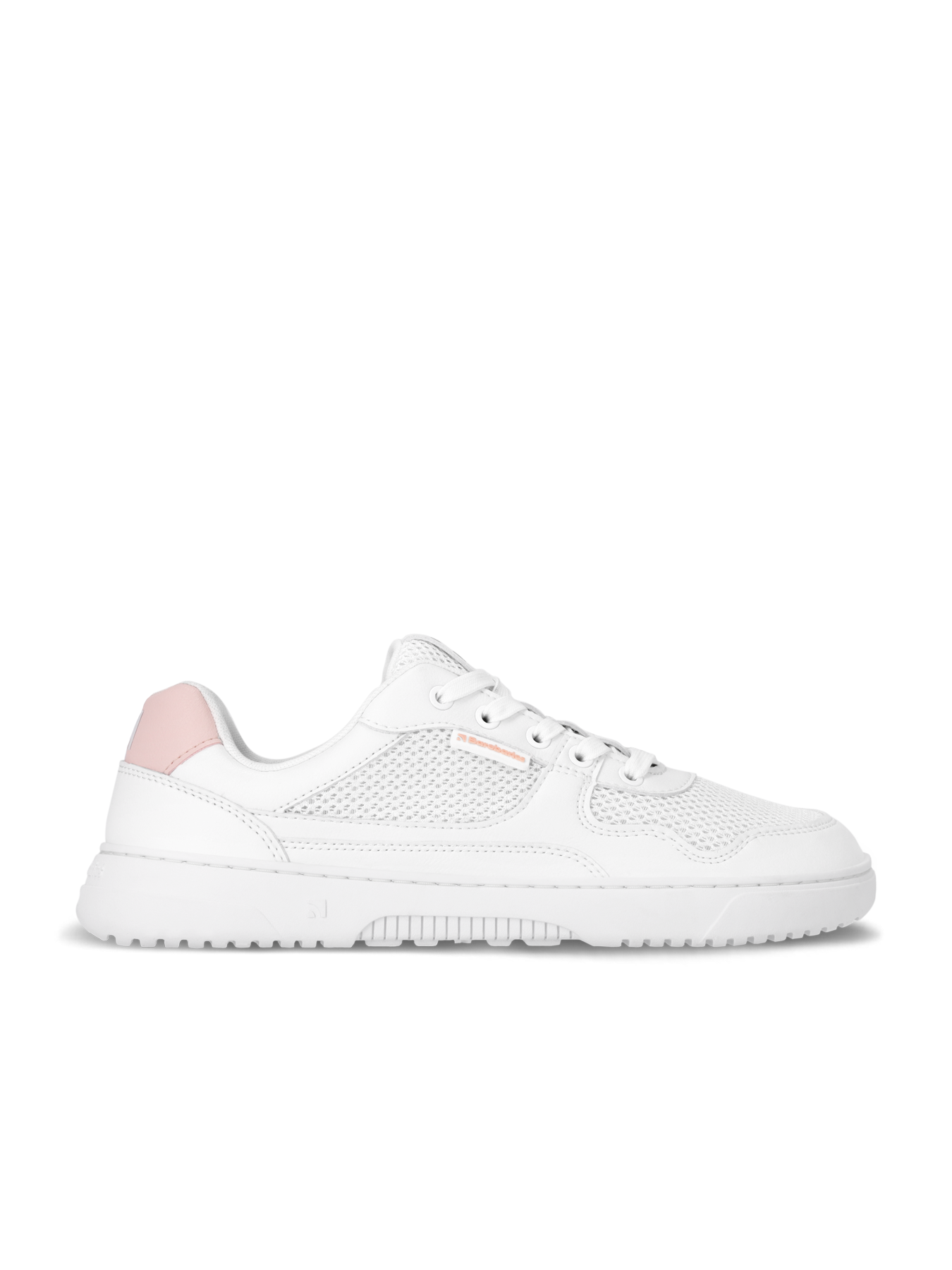 Barefoot tenisky Barebarics Zing - Fresh - White & Coral Pink