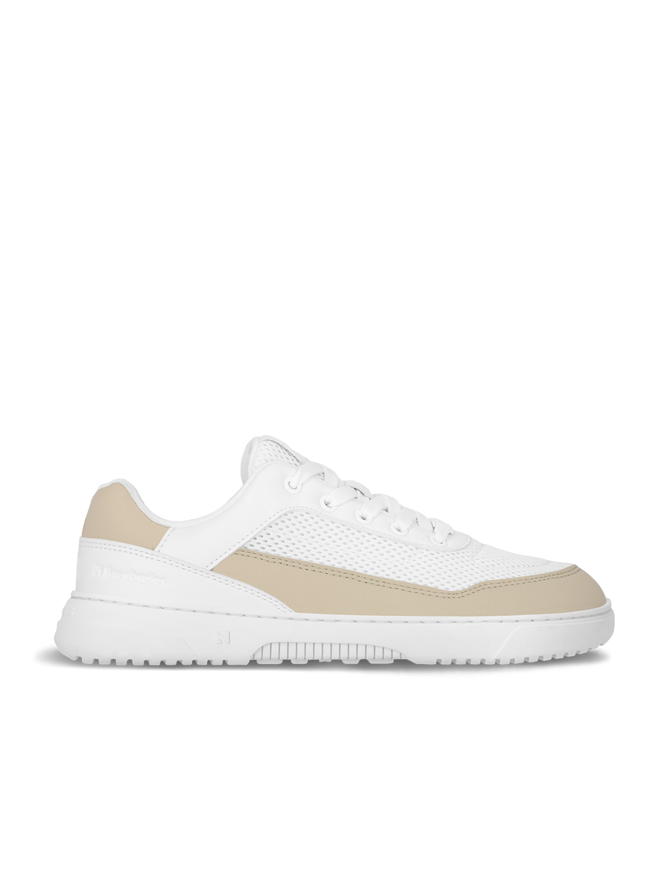 Levně Barefoot tenisky Barebarics Vaporo - White & Beige