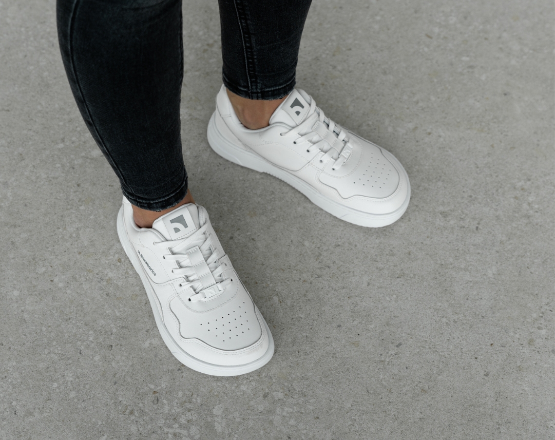 Barefoot tenisky Barebarics Zing - All White
