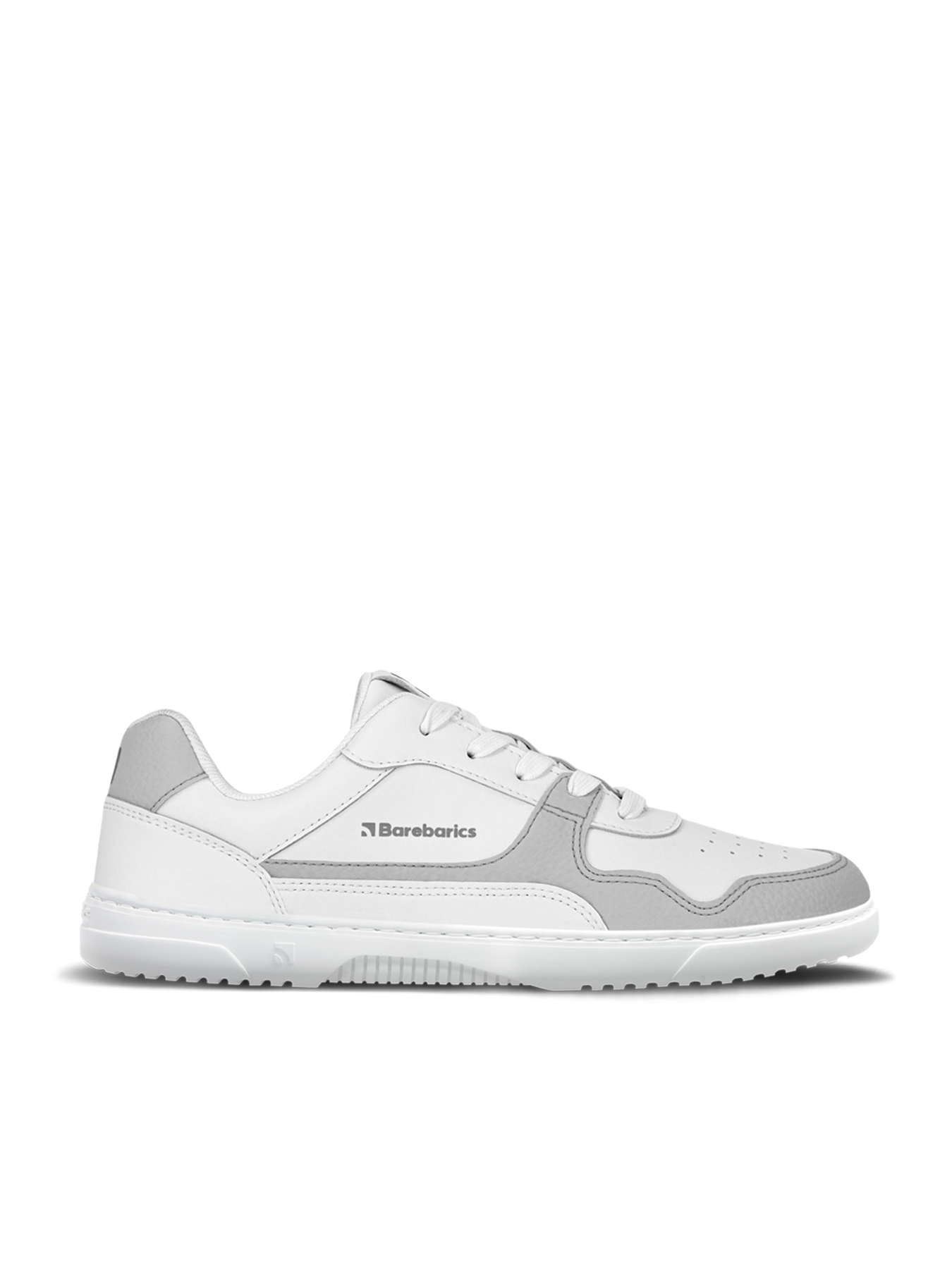 Levně Barefoot tenisky Barebarics Zing - White & Light Grey