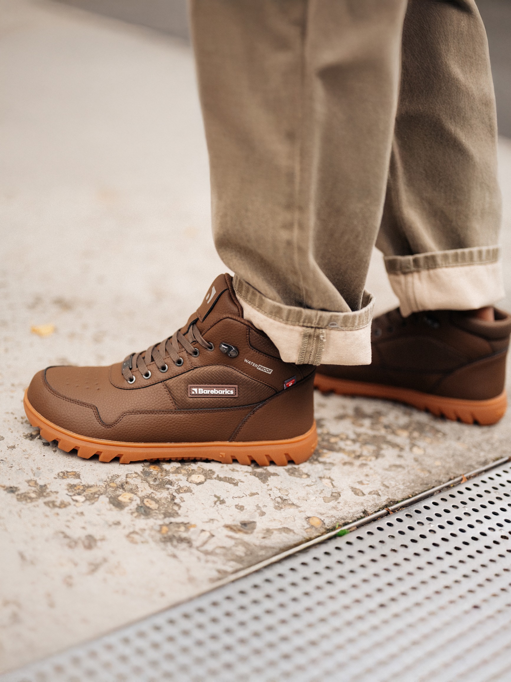 Barefoot boty Barebarics UrbanEdge - Dark Brown (obrázek 17)