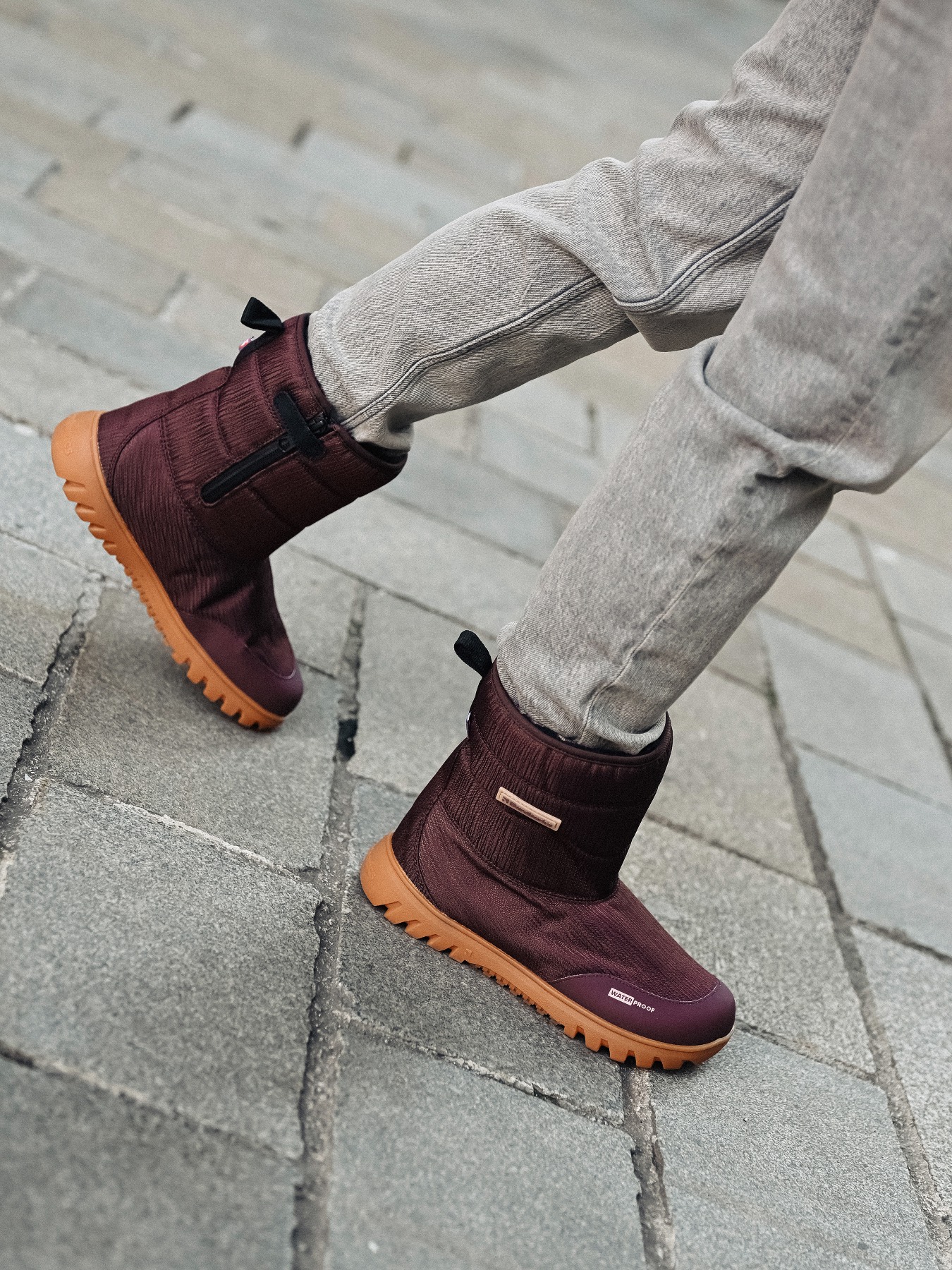 Barefoot sněhule Barebarics PolarStride - Copper Brown (obrázek 15)