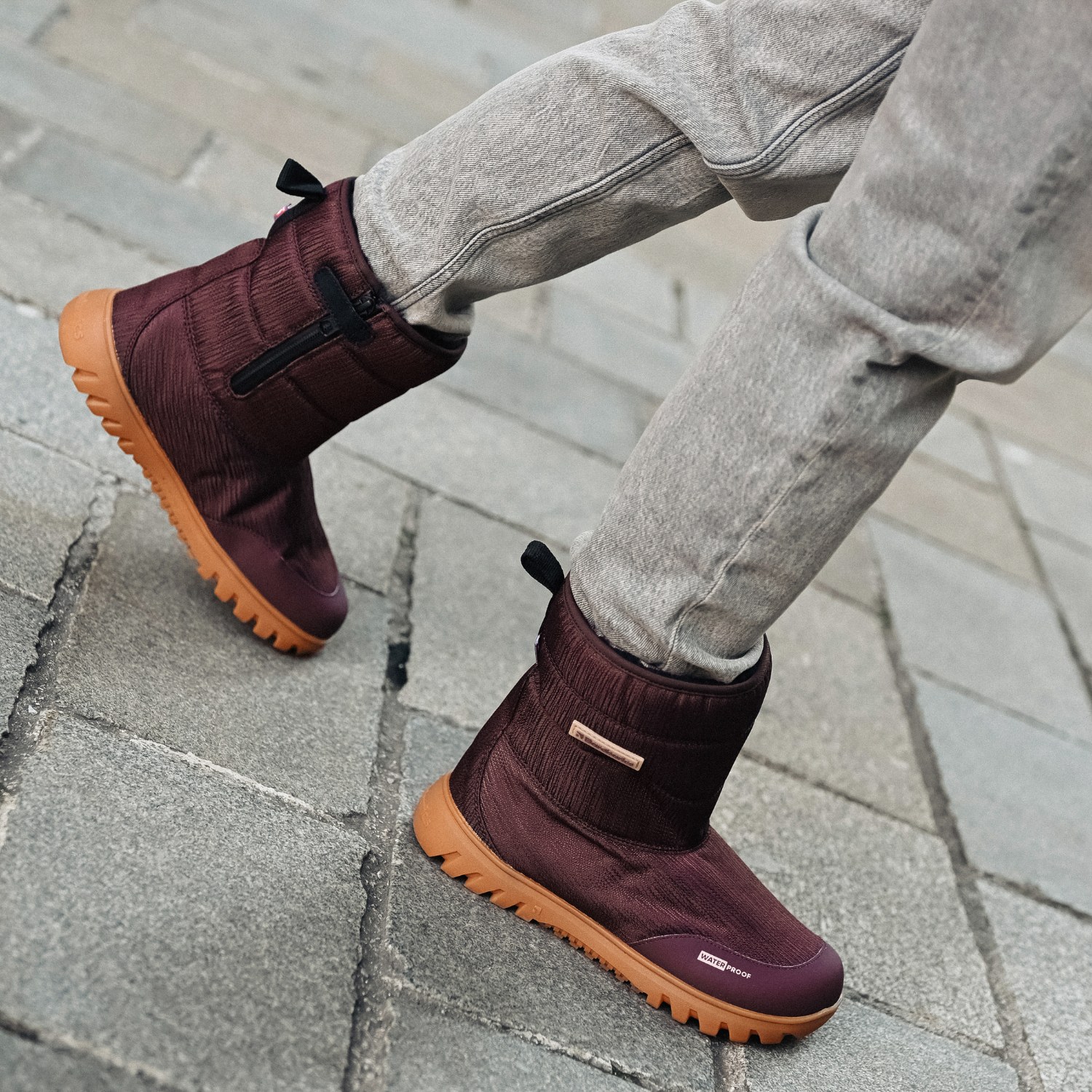 Barefoot sněhule Barebarics PolarStride - Copper Brown (obrázek 17)