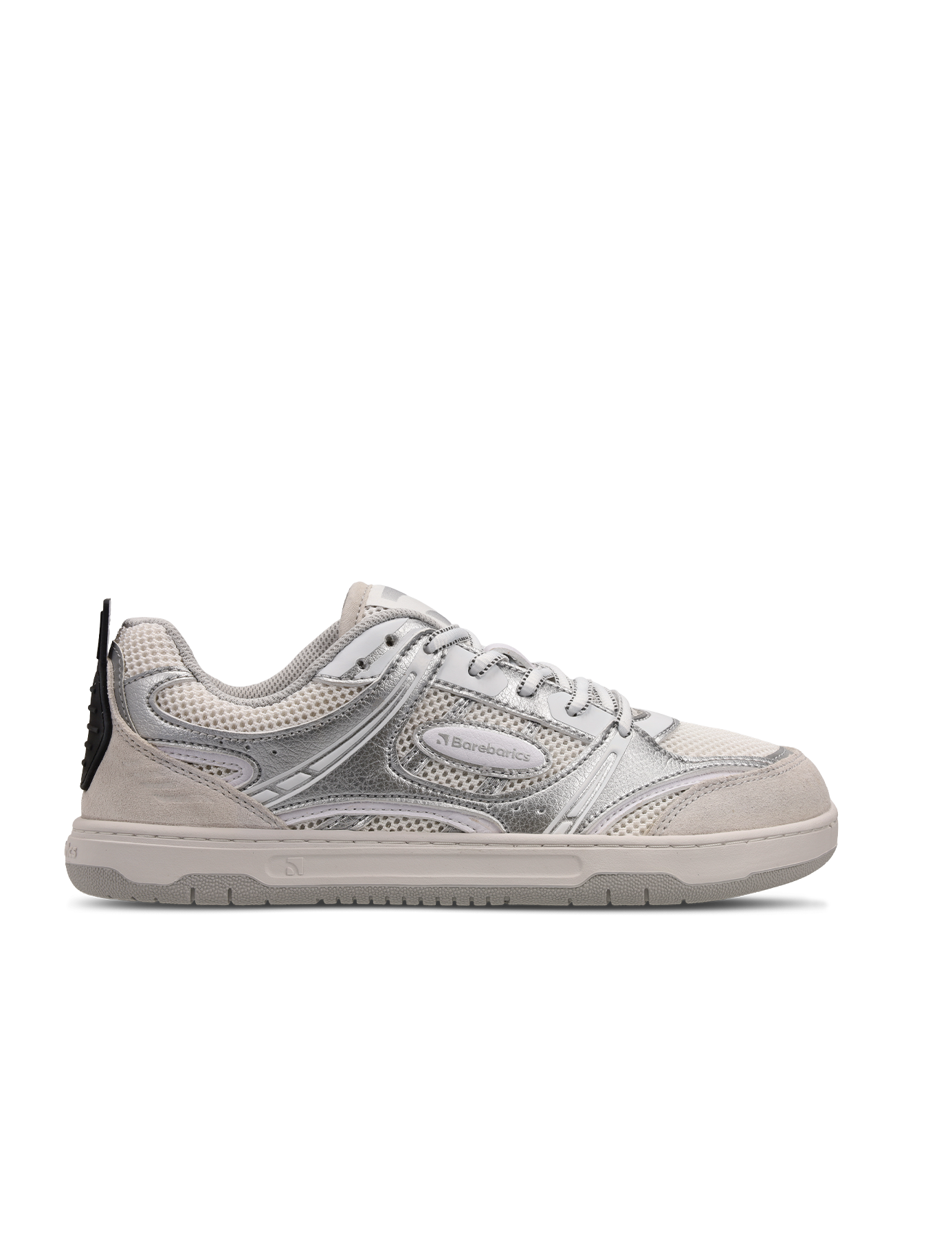 Barefoot tenisky Barebarics Dropsta - Silver & White