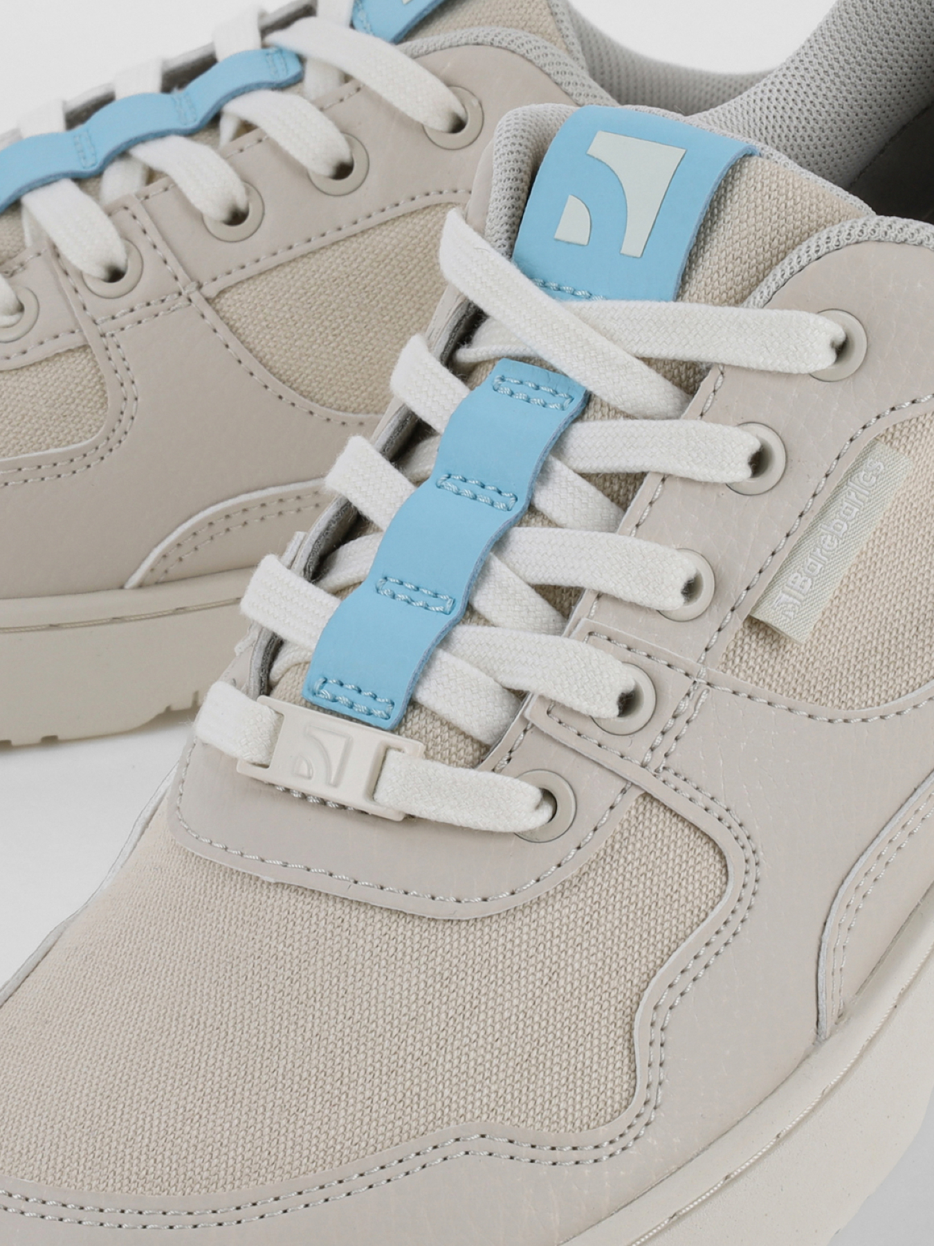 Barefoot tenisky Barebarics Zing - Off-White & Blue (obrázek 3)