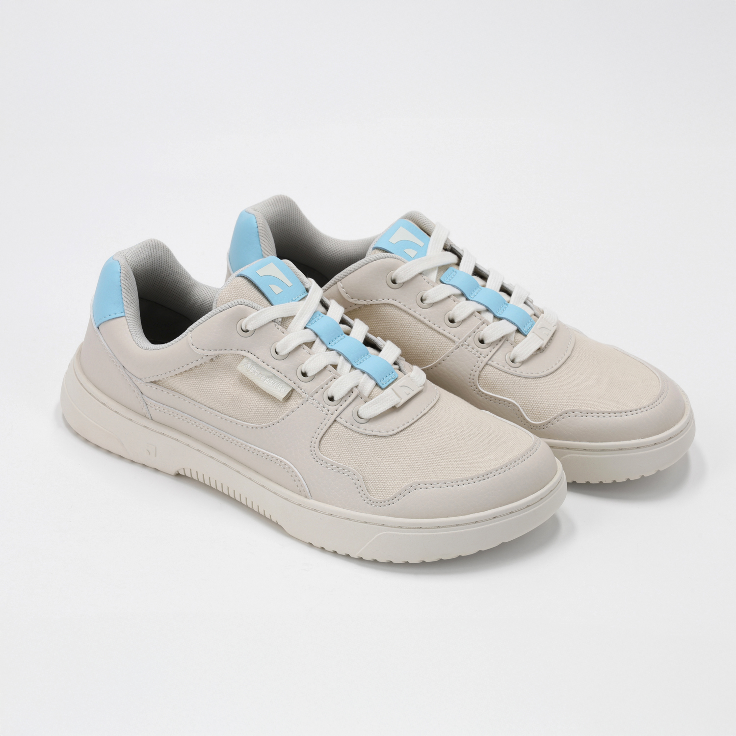 Barefoot tenisky Barebarics Zing - Off-White & Blue (obrázek 5)