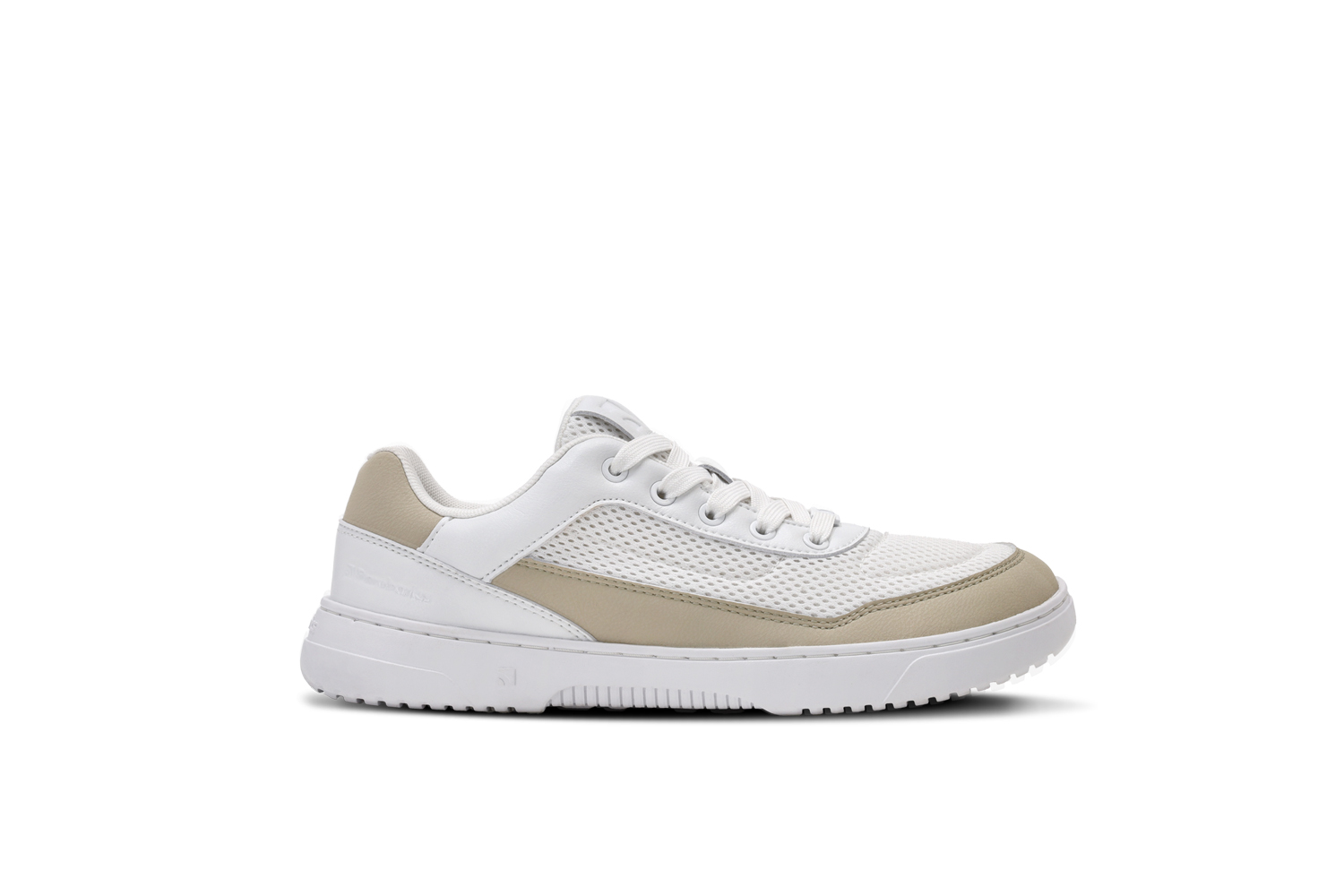 Barefoot tenisky Barebarics Vaporo - White & Beige