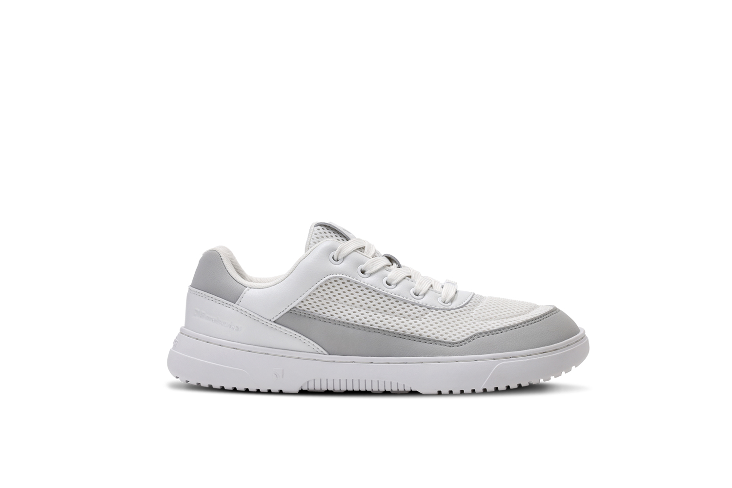 Barefoot tenisky Barebarics Vaporo - White & Light Grey
