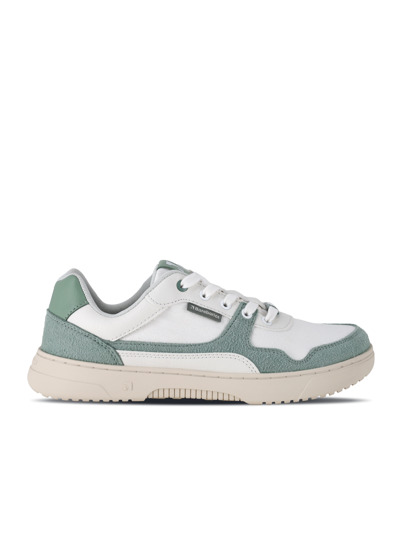 Levně Barefoot tenisky Barebarics Zing - White & Green