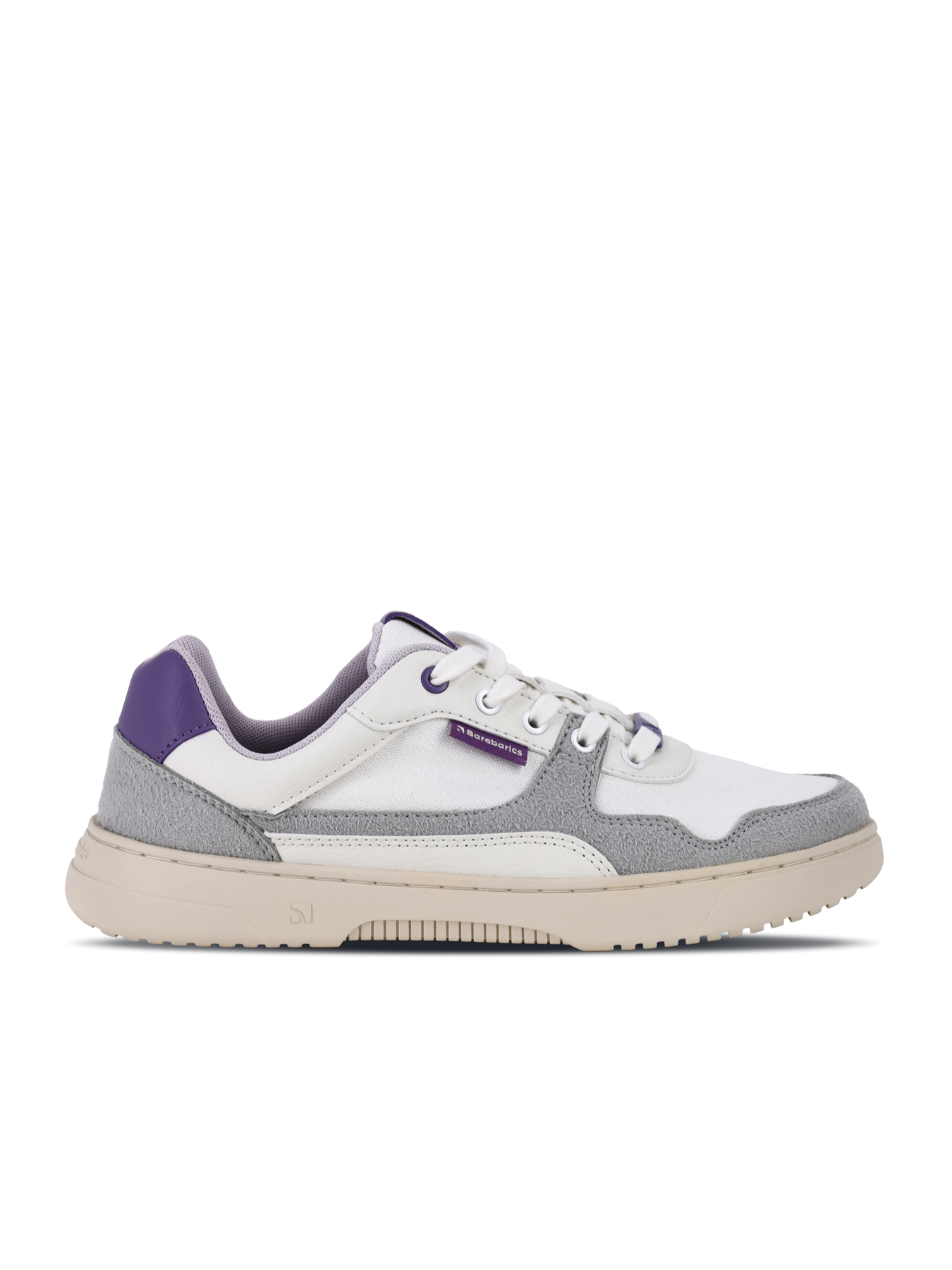 Levně Barefoot tenisky Barebarics Zing - White & Purple