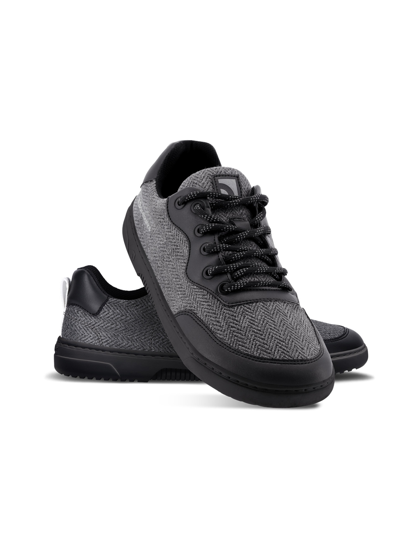 Barefoot tenisky Barebarics Kudos - Black & Grey (obrázek 18)